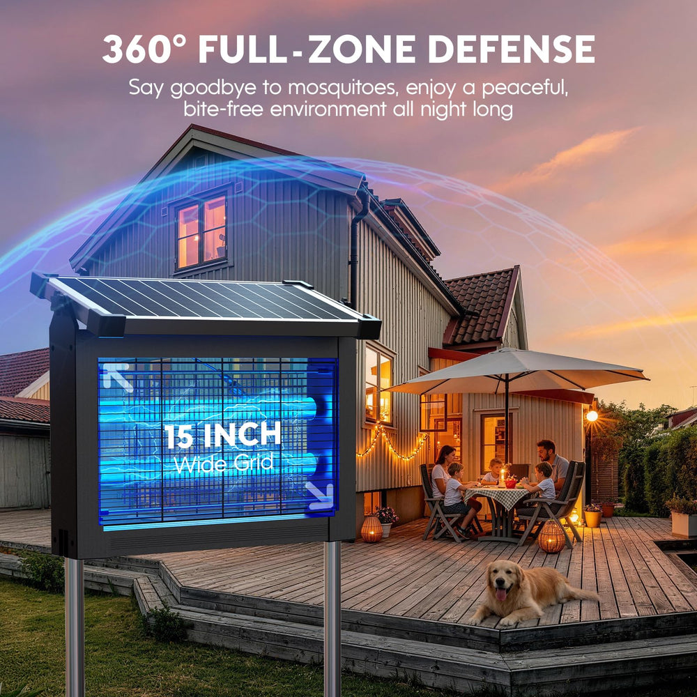 PhatroyYee night mode glowing attractant light luring flying insects