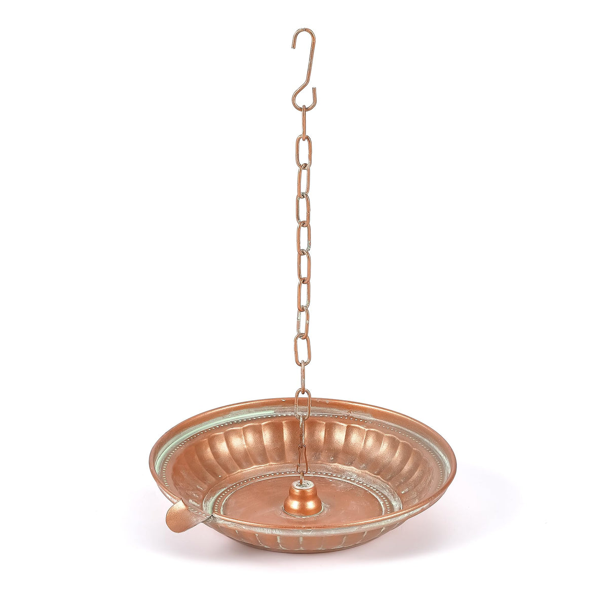 Phaxth front view patina basin showing elegant finish and durable function