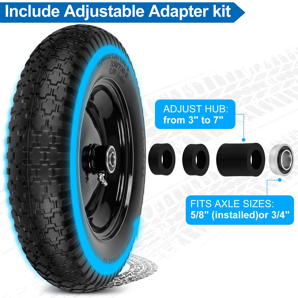 phepetroll adapter kit bearings and spacers for adjustable hub fit
