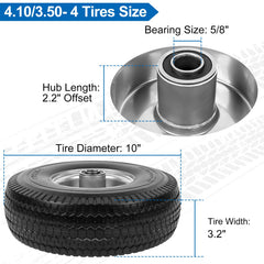 phepetroll closeup of tread pattern offering improved traction and grip