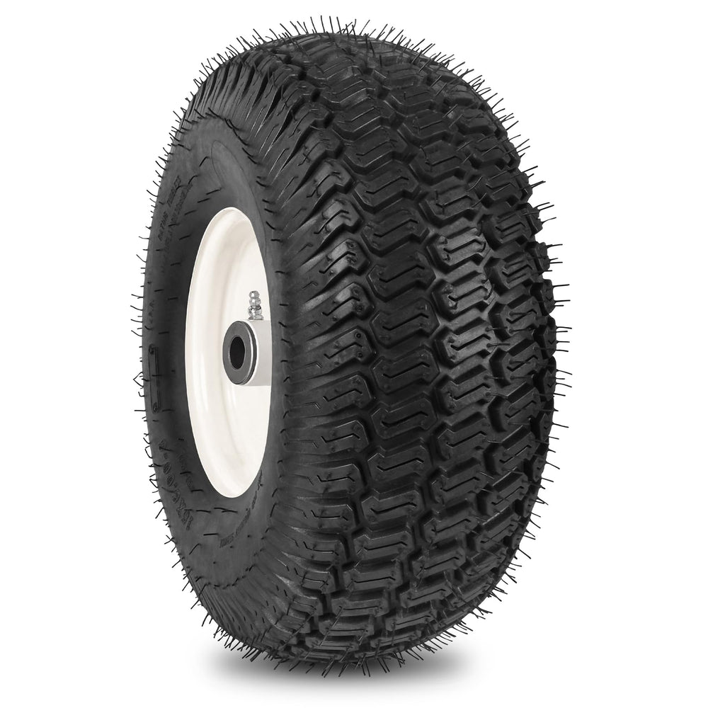 phepetroll front tire frontal view showing full profile and turf-friendly tread