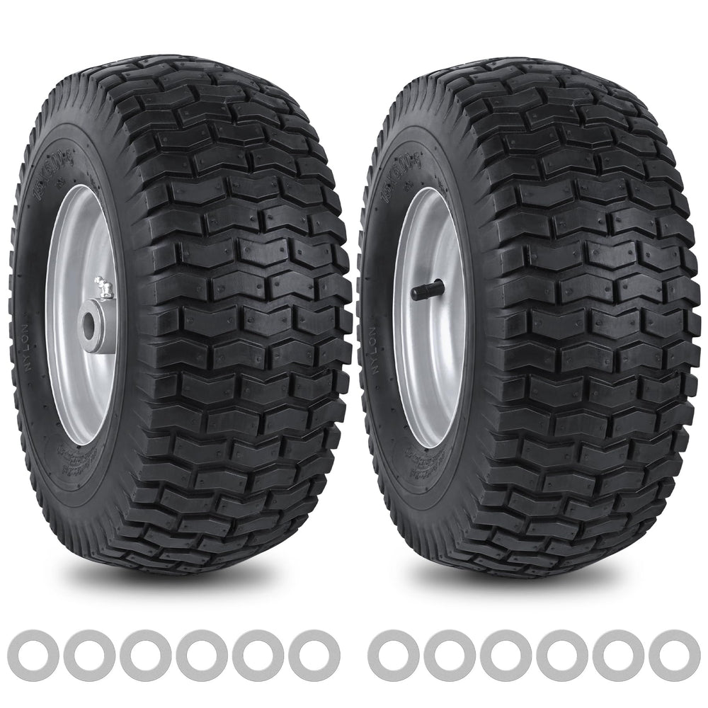 phepetroll assembled front wheel showing rim and tire for easy replacement