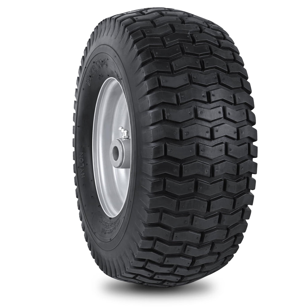 phepetroll assembled front wheel showing rim and tire for quick replacement