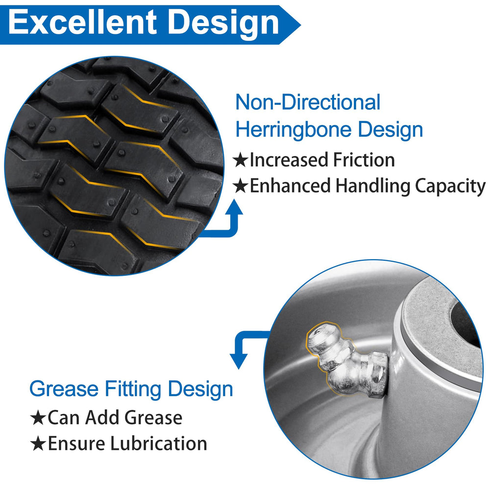 phepetroll side profile mounted on rim highlighting 15x6x6 dimensions and ride comfort