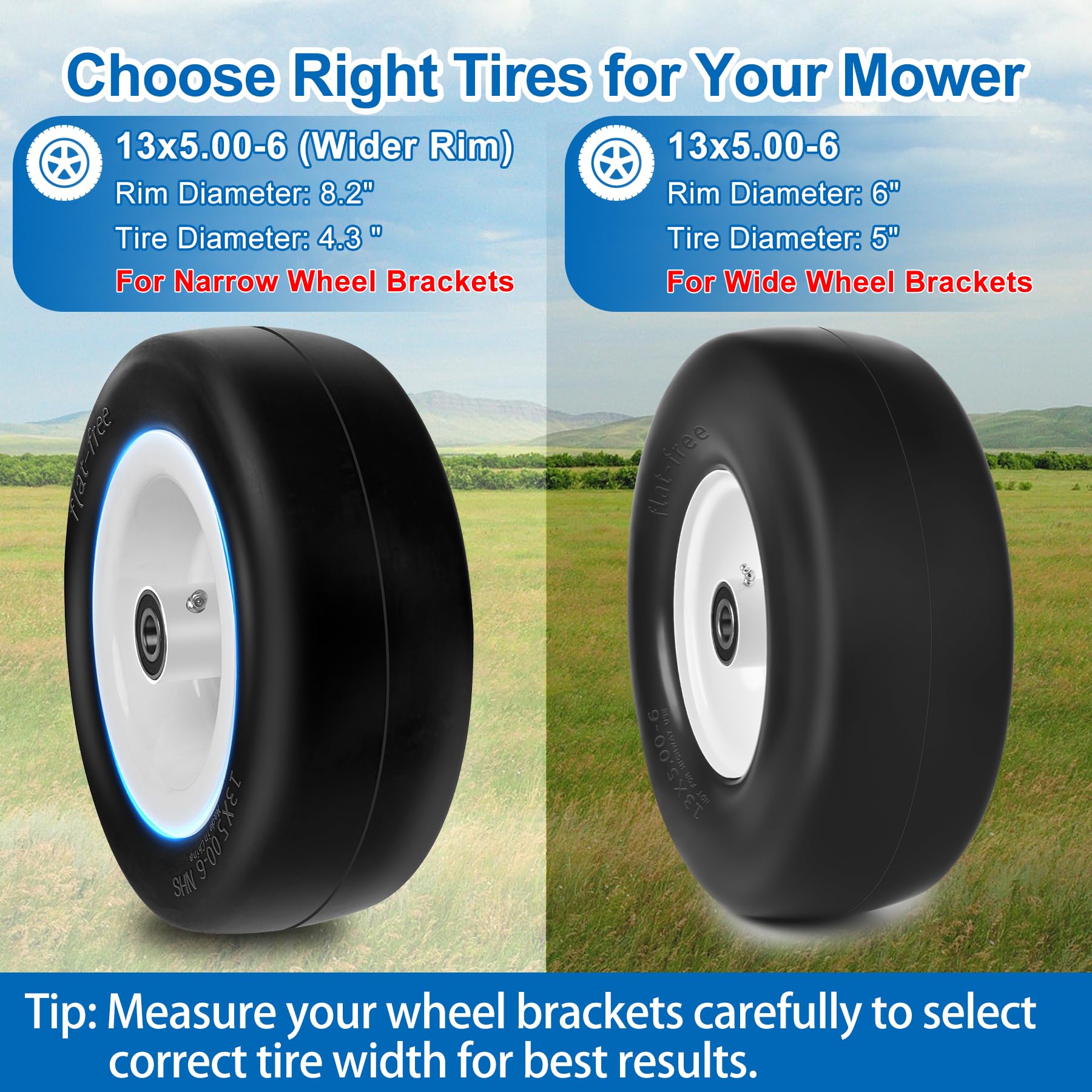 phepetroll side profile mounted on mower axle for secure fit