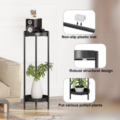 Philodwell close-up of top removable tray highlighting sturdy metal finish