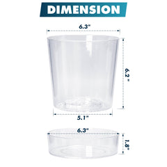Phoenix Vine deeper saucer detail illustrating bottom-watering convenience and clean surfaces