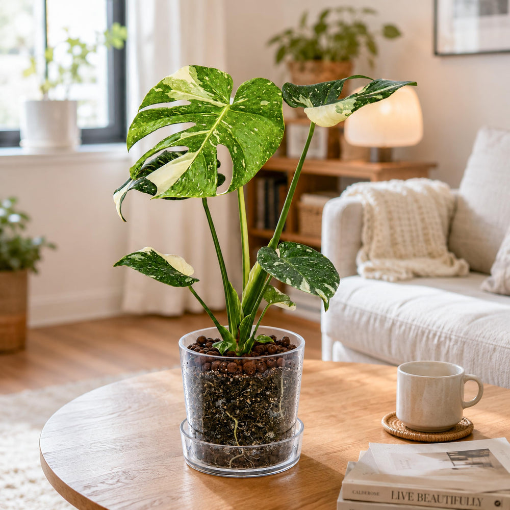 Phoenix Vine pot held in hand showing size and lightweight durability advantage