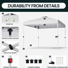 PHONWHON detachable wheels attached for easy moving and transport