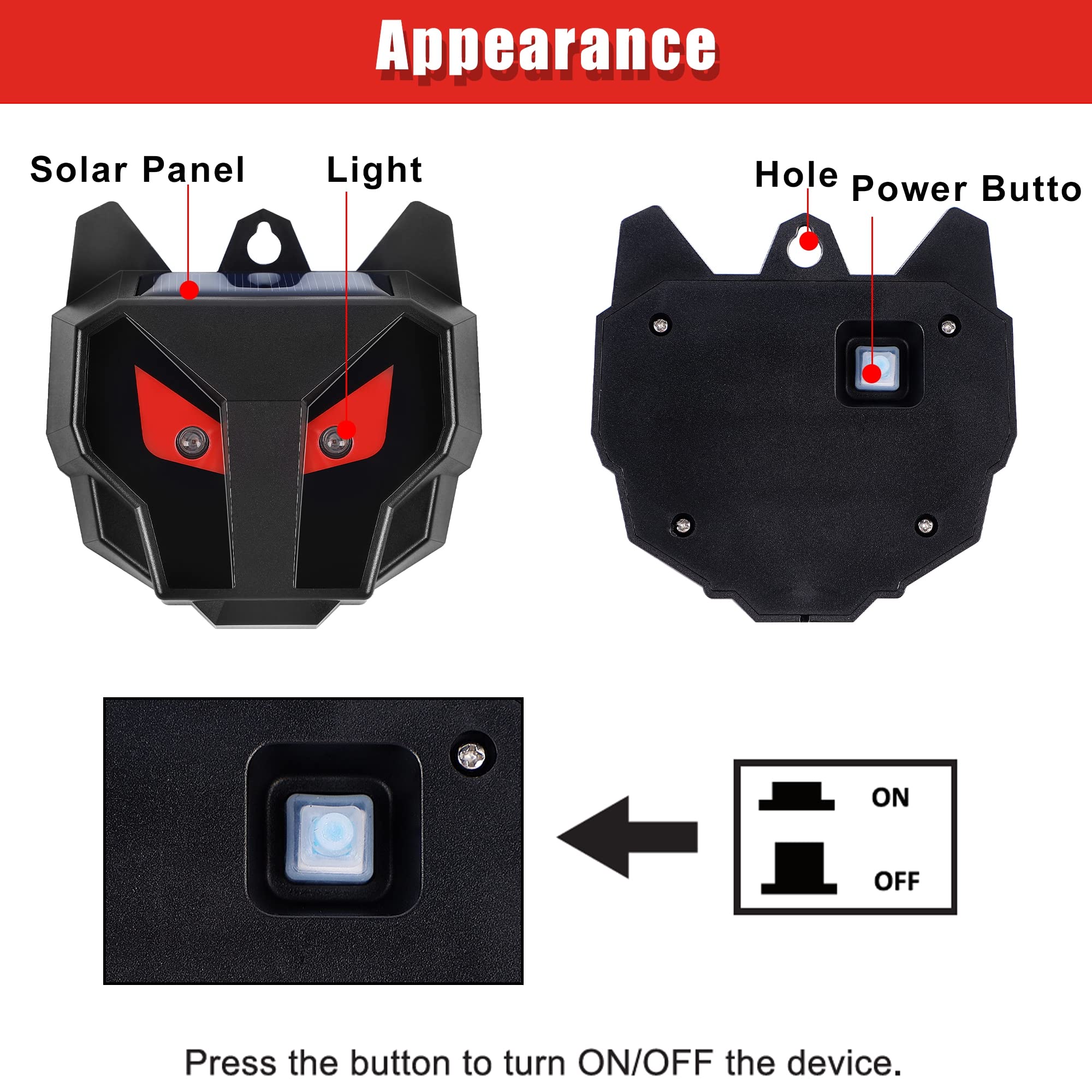 Phosooy held in hand to show compact size and simple mounting benefit