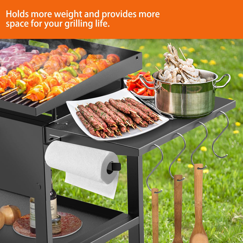 PHYESUVIN hooks loaded with utensils offering tidy tool storage and accessibility