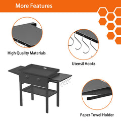 PHYESUVIN paper towel holder detail for quick cleanup and convenience