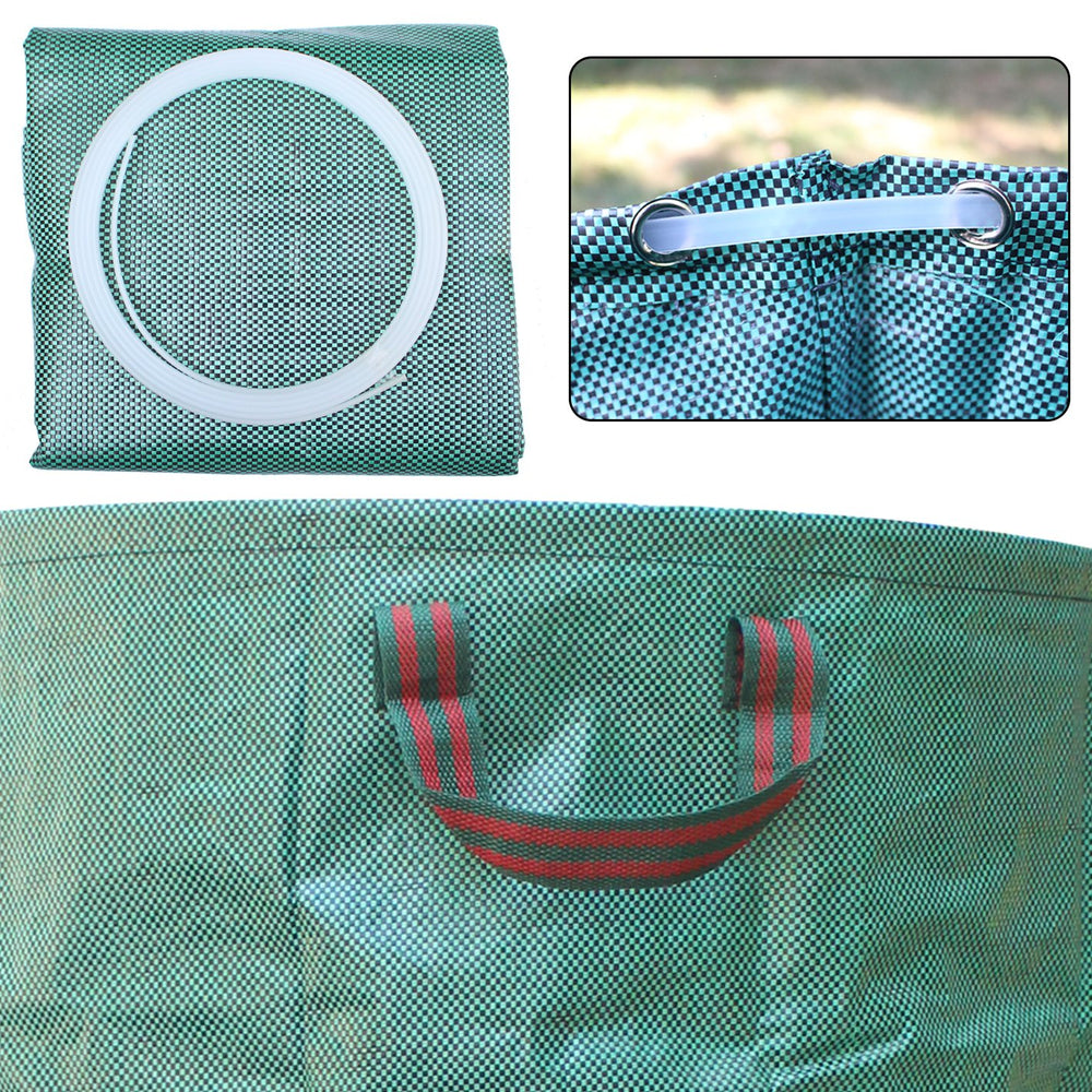 PHYEX bottom handle being used to tip bag showing simple emptying benefit