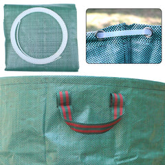 PHYEX bottom handle being used to tip bag showing simple emptying benefit