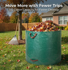 PHYEX open bag with hoop standing upright for easy filling