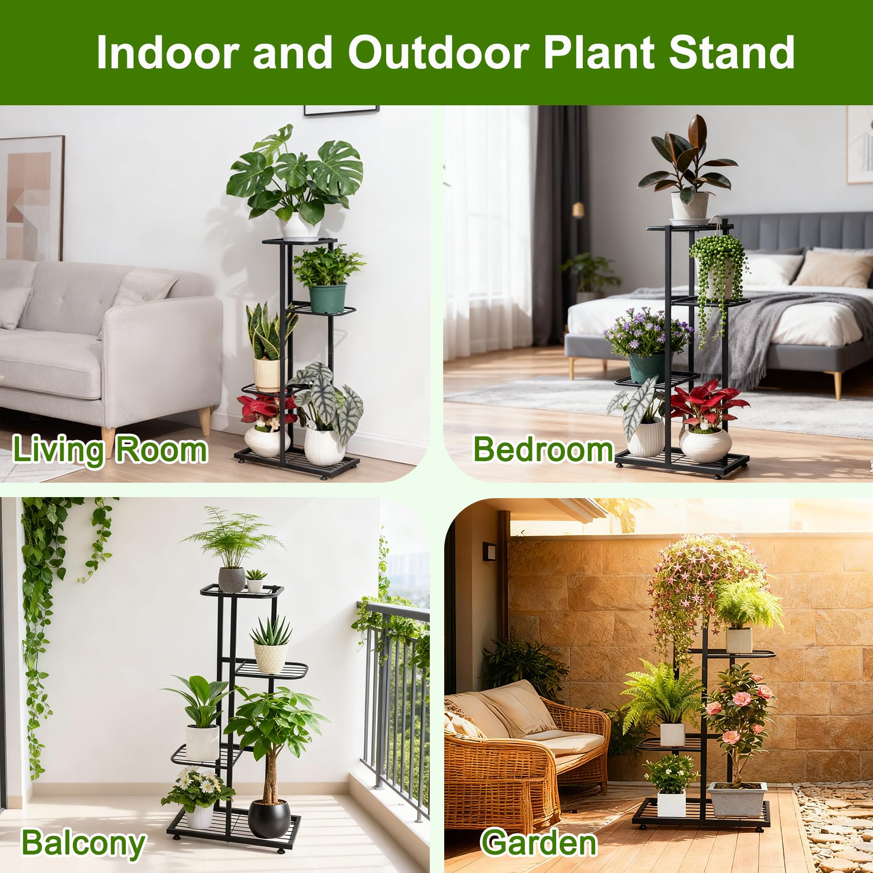 Phyluckny placed on balcony with potted succulents showing outdoor suitability