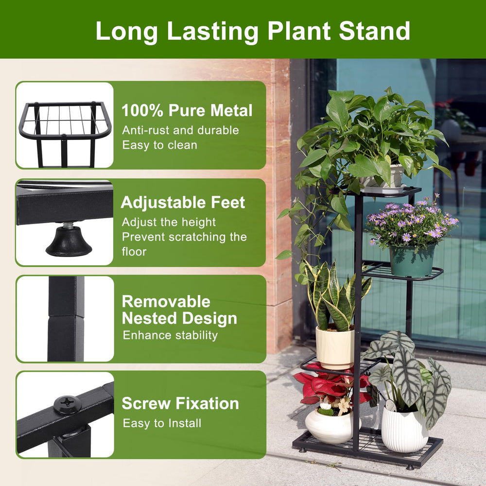 Phyluckny close-up of metal grid shelves showing durable rust-resistant finish