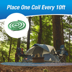 PIC close-up of spiral coil texture highlighting slow-burn design and durability