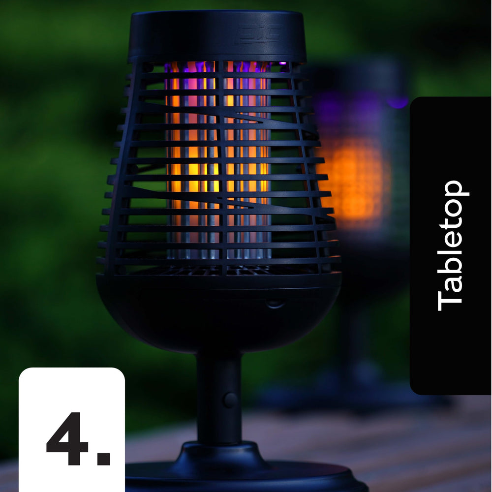 PIC tabletop night use providing light and pest reduction