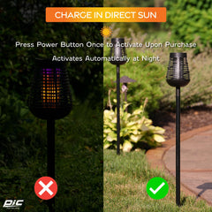 PIC close-up of 600V zapper grid for quick insect elimination