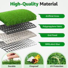 PICK FOR LIFE turf laid on balcony highlighting instant green upgrade benefit