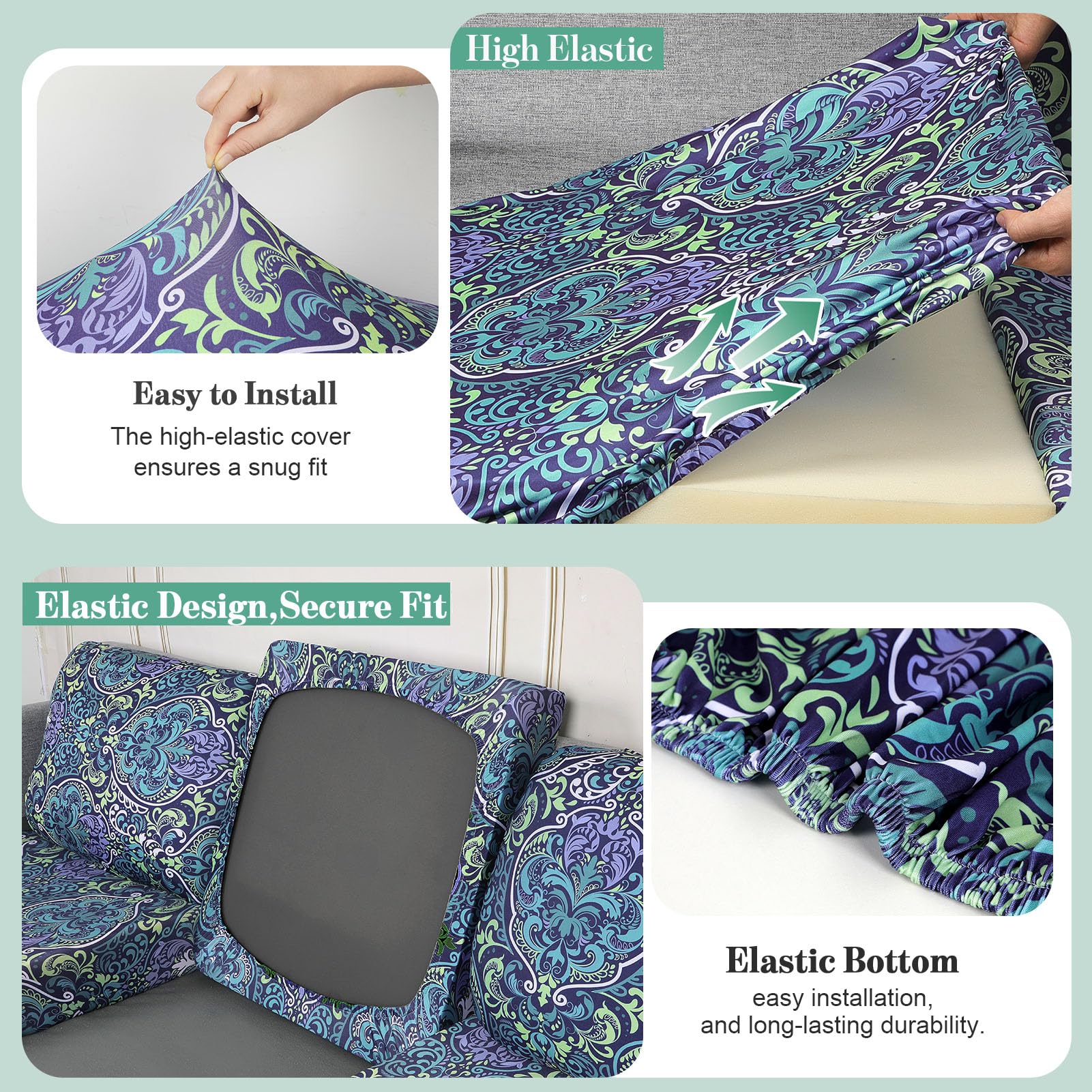 pickyNproud elastic hem side view demonstrating snug secure fit