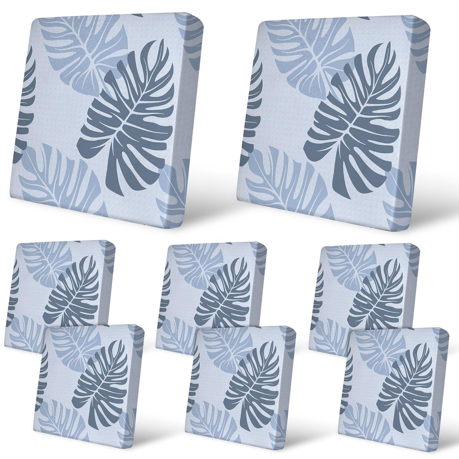 pickyNproud front packaging showing 8-piece patio cushion covers and clear protection benefit