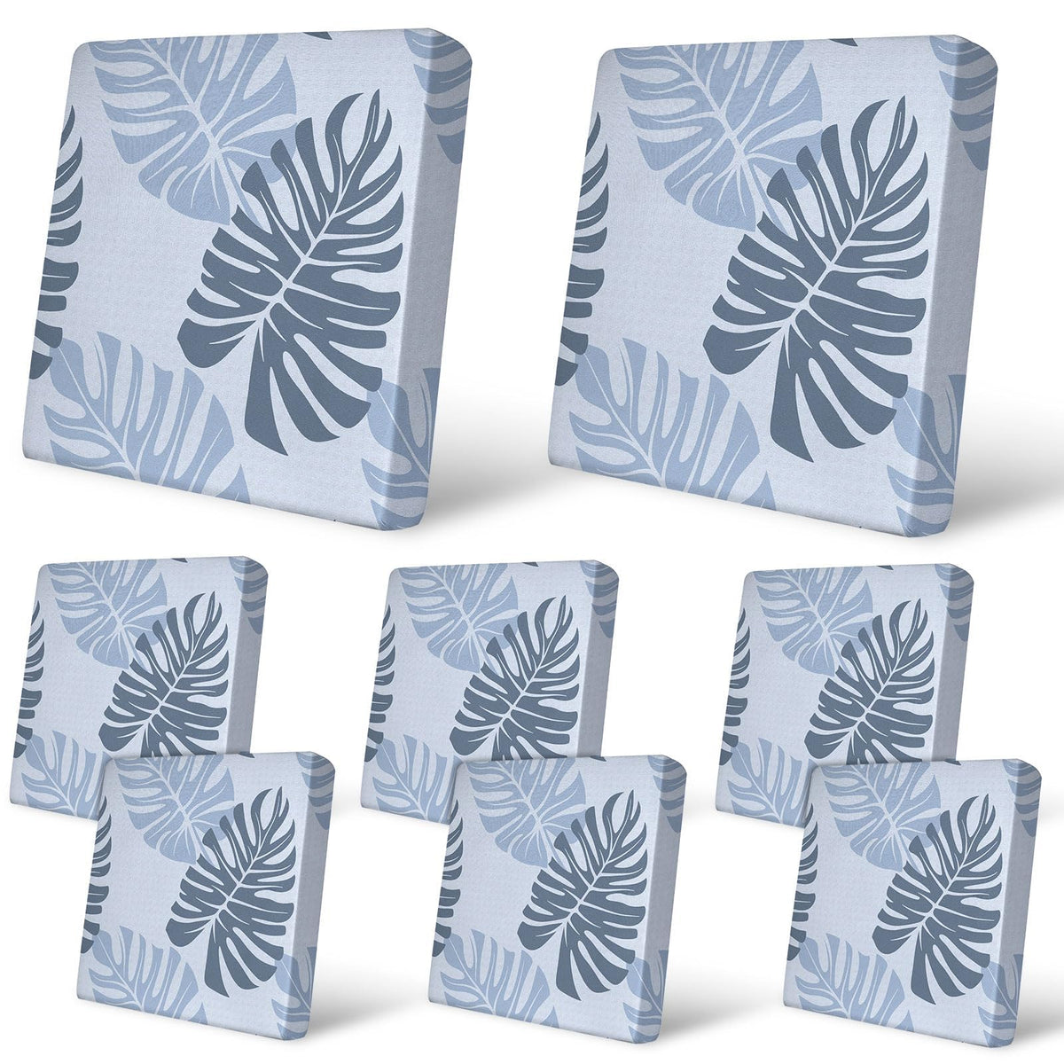 pickyNproud front packaging showing 8-piece patio cushion covers and clear protection benefit