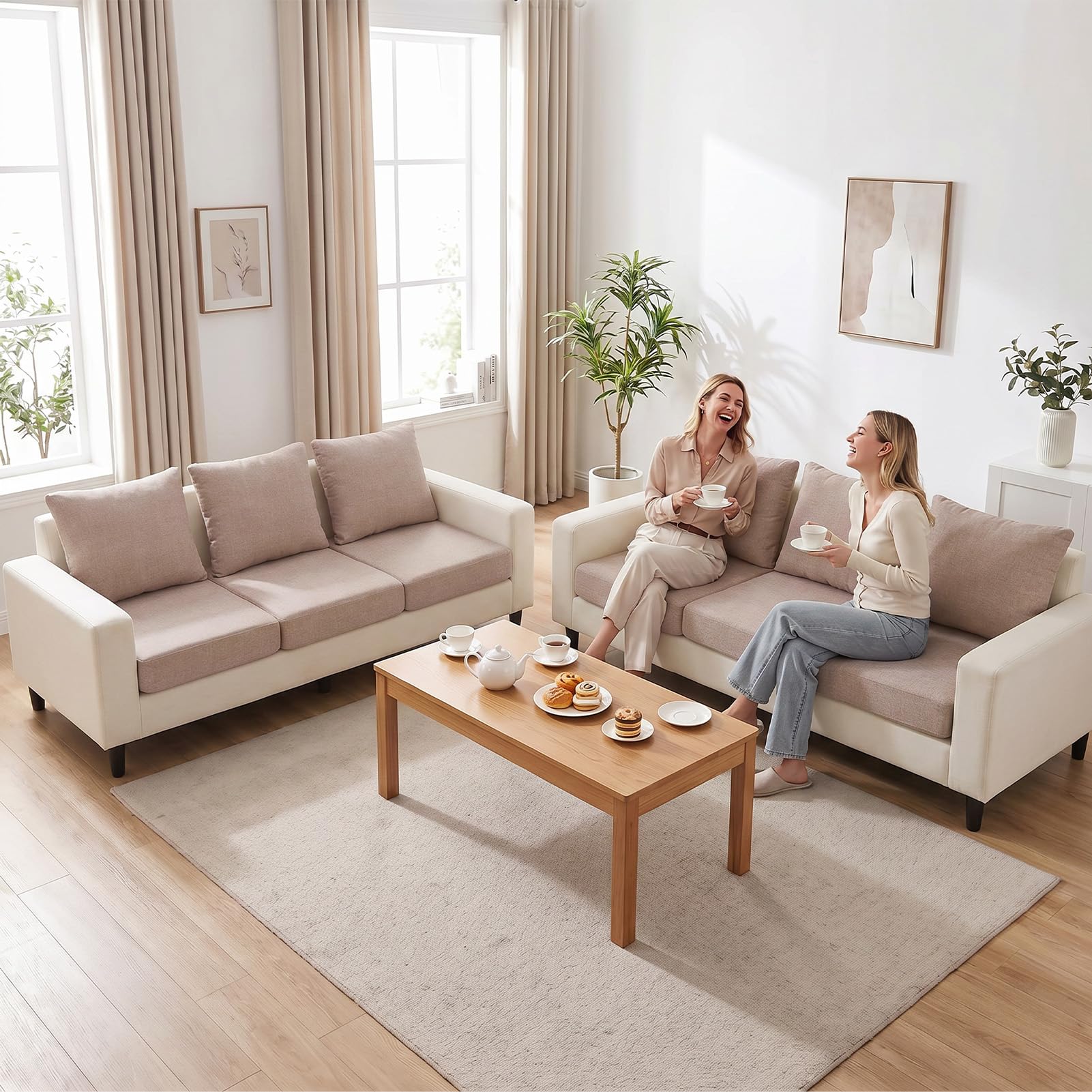 pickyNproud patio sofa with covers creating refreshed outdoor look