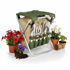 PICNIC TIME front view of folding seat showing stability and portability