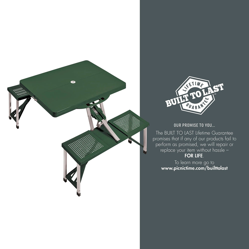 PICNIC TIME Oniva folded suitcase size for compact storage