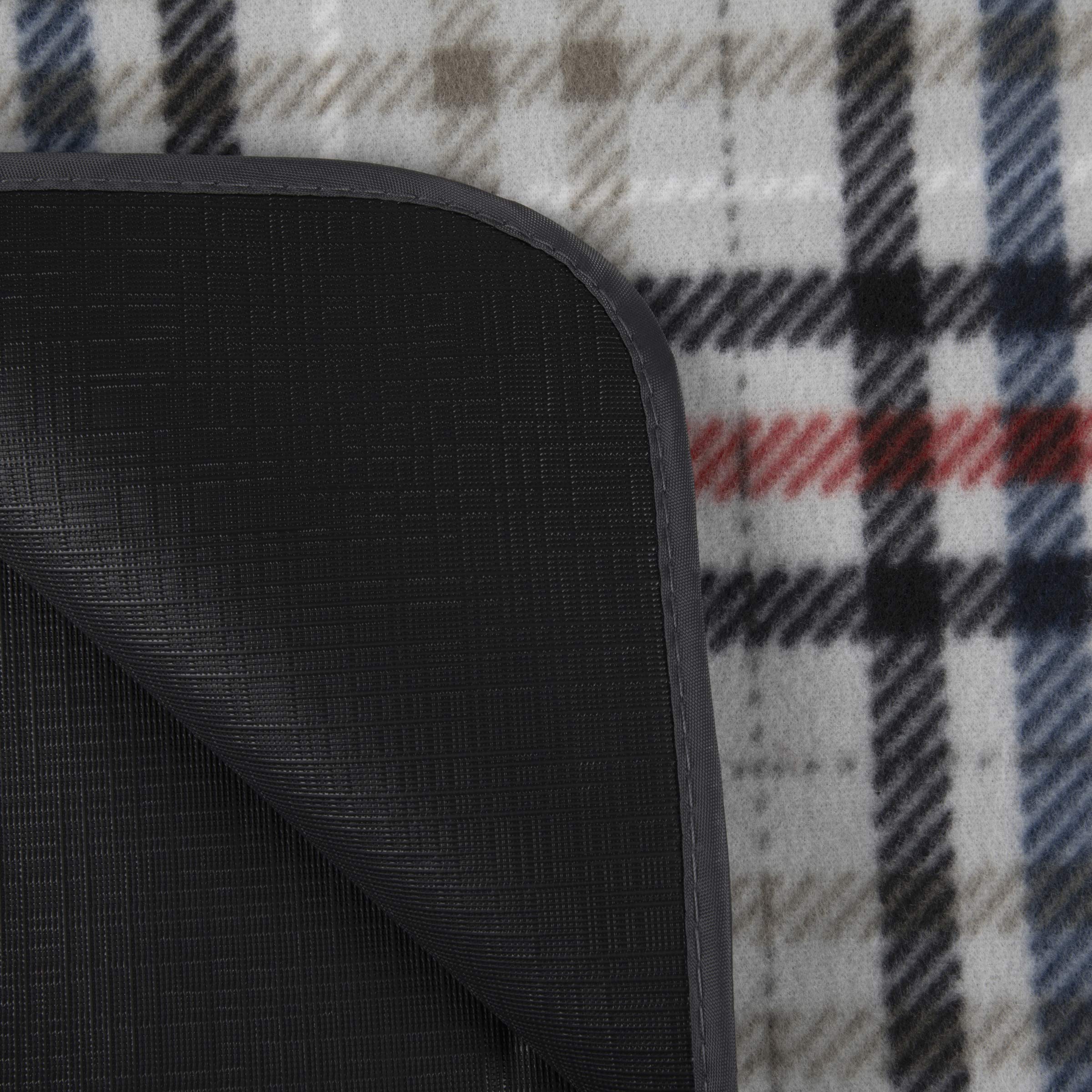 PICNIC TIME water-resistant backing detail protecting from damp ground