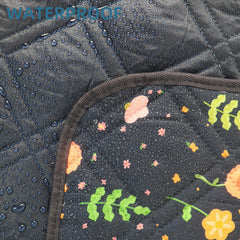 PICYALO rolled blanket with leather strap for compact carrying convenience
