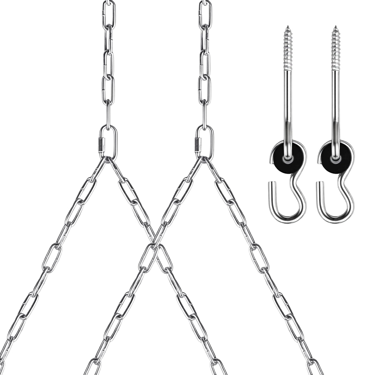 PIHIL front packaging showing two-chain kit and included hardware for durable mounting