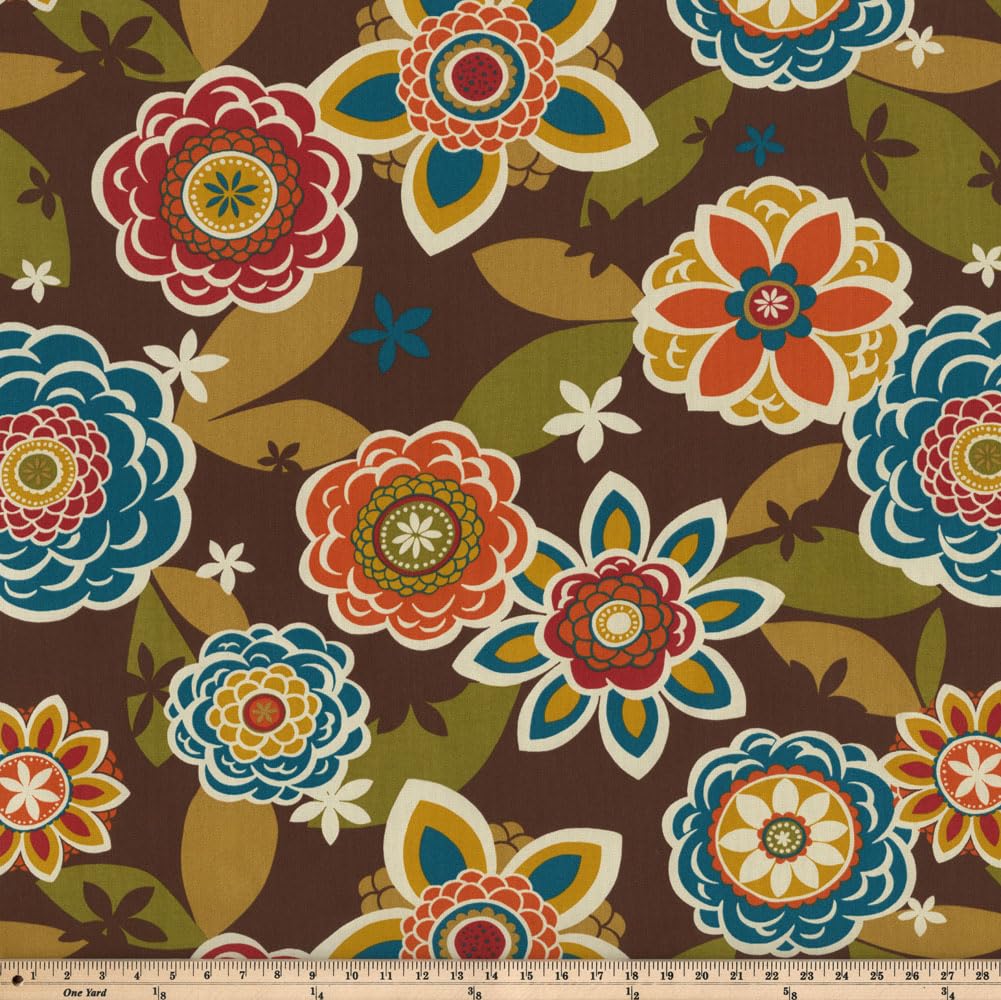 Pillow Perfect Annie close-up fabric texture showing durable weave and colorfast finish