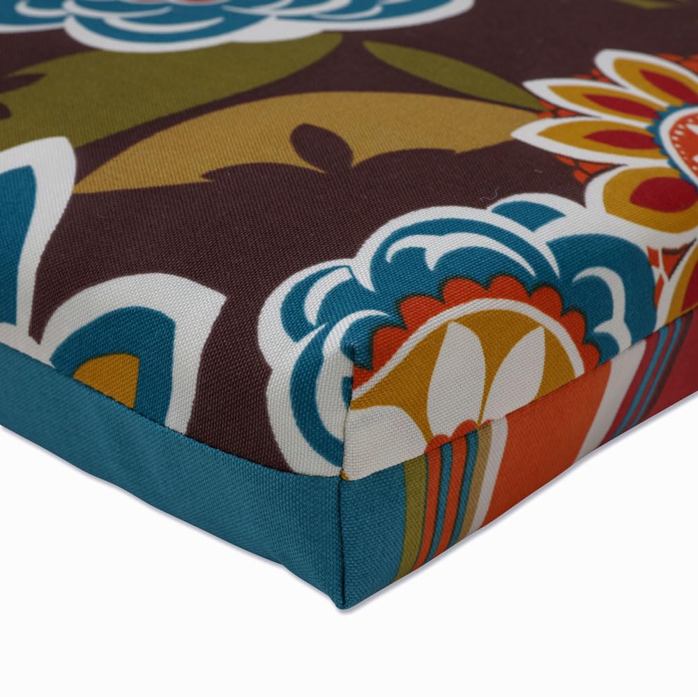 Pillow Perfect Annie next to ruler to show dimensions and fit clarity