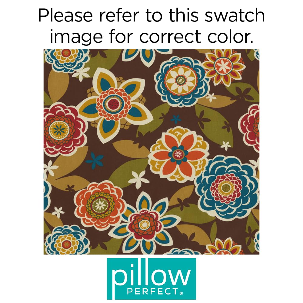 Pillow Perfect Annie side profile showing 5-inch depth and plush support benefit