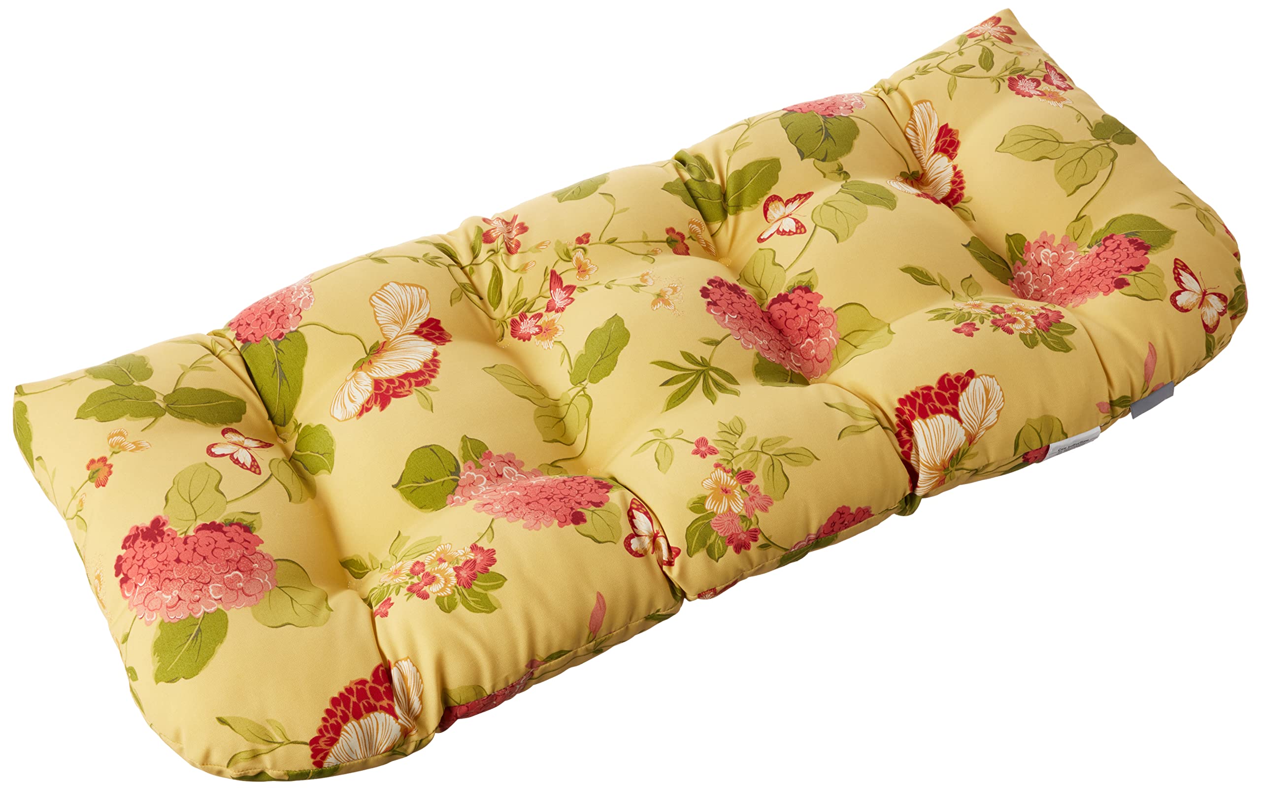 Pillow Perfect close-up of tufted texture and recycled fill illustrating durable soft comfort