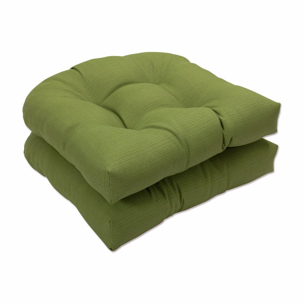 Pillow Perfect Forsyth front view showing green two-pack and comfortable look