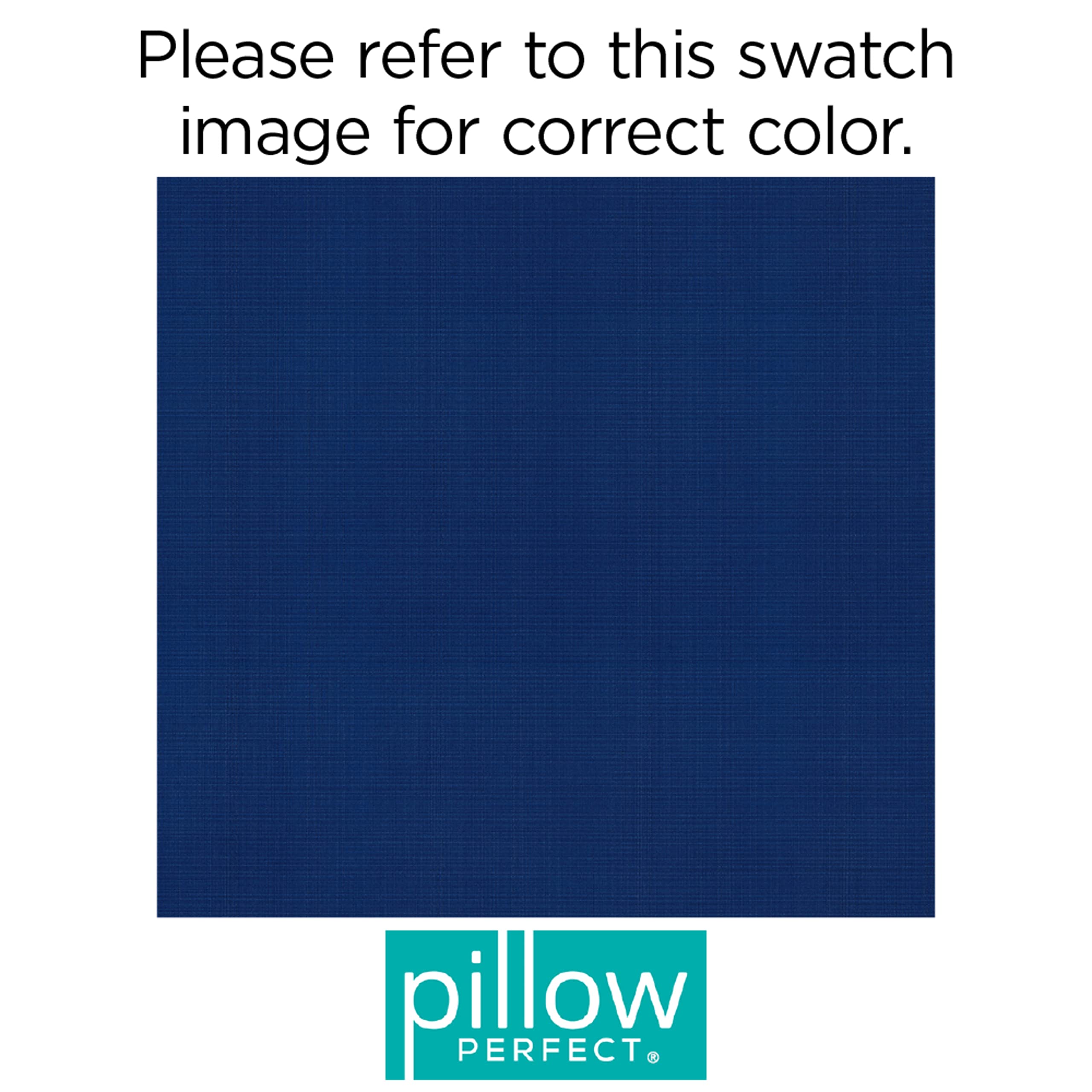 Pillow Perfect on wicker chair demonstrating outdoor-ready comfort and style