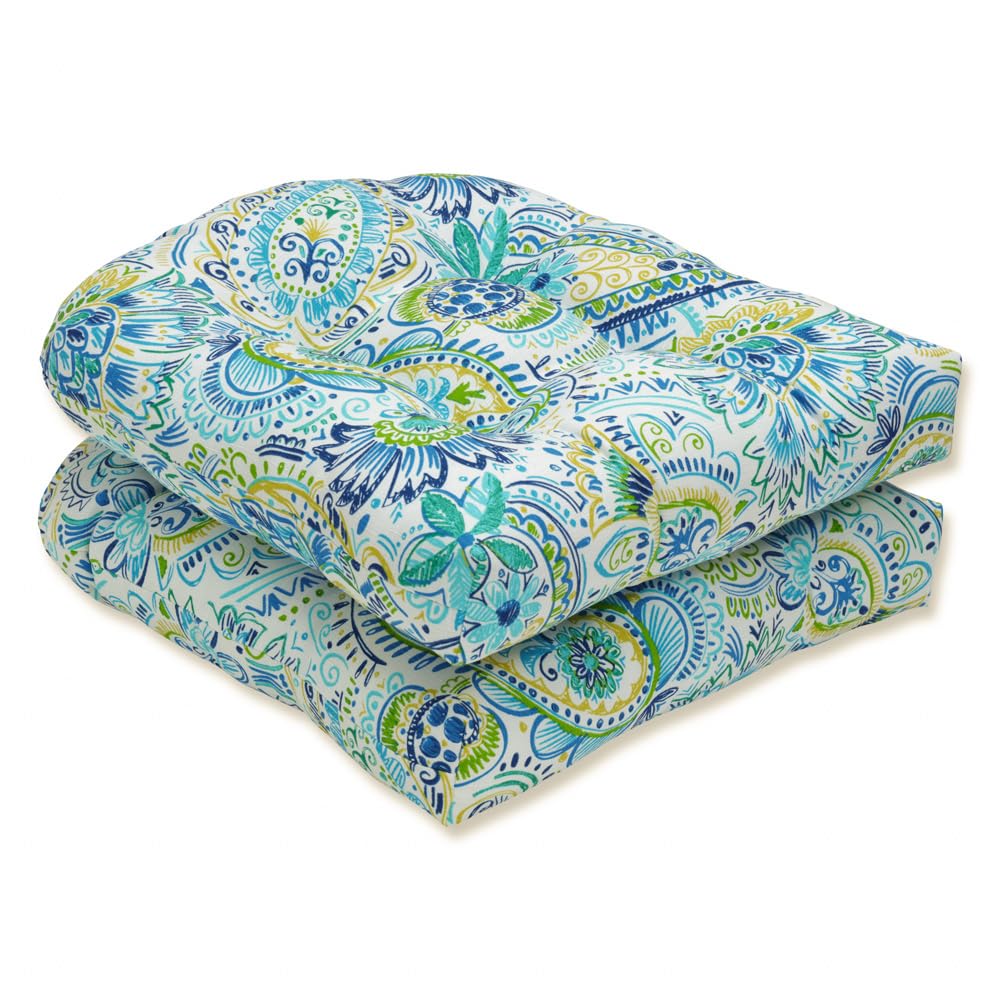 Pillow Perfect front view showing Gilford paisley pattern and color
