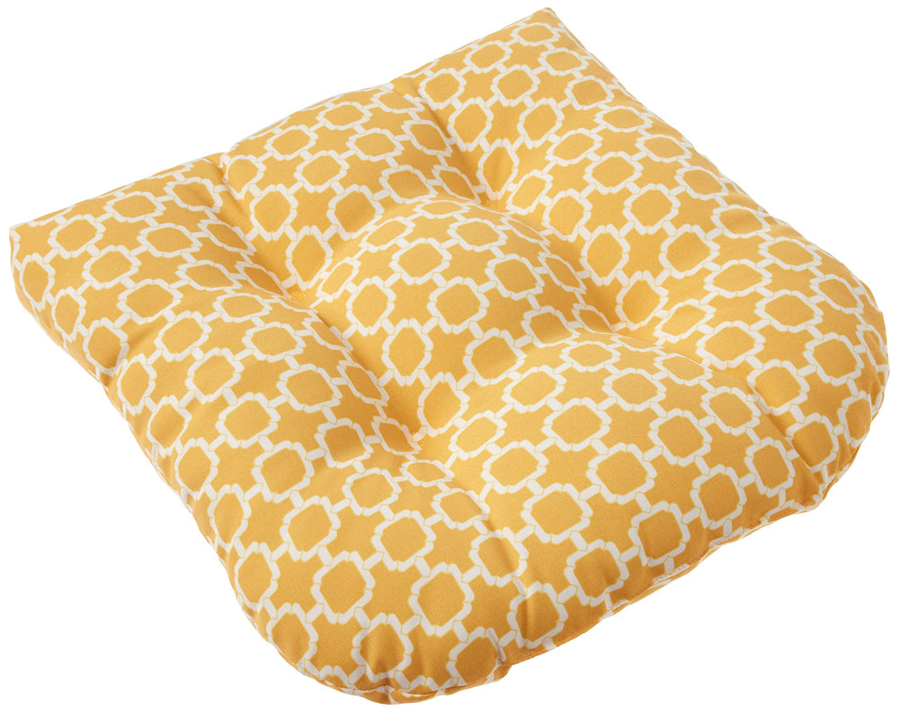 Pillow Perfect close-up of fabric texture and tufting for durable comfort
