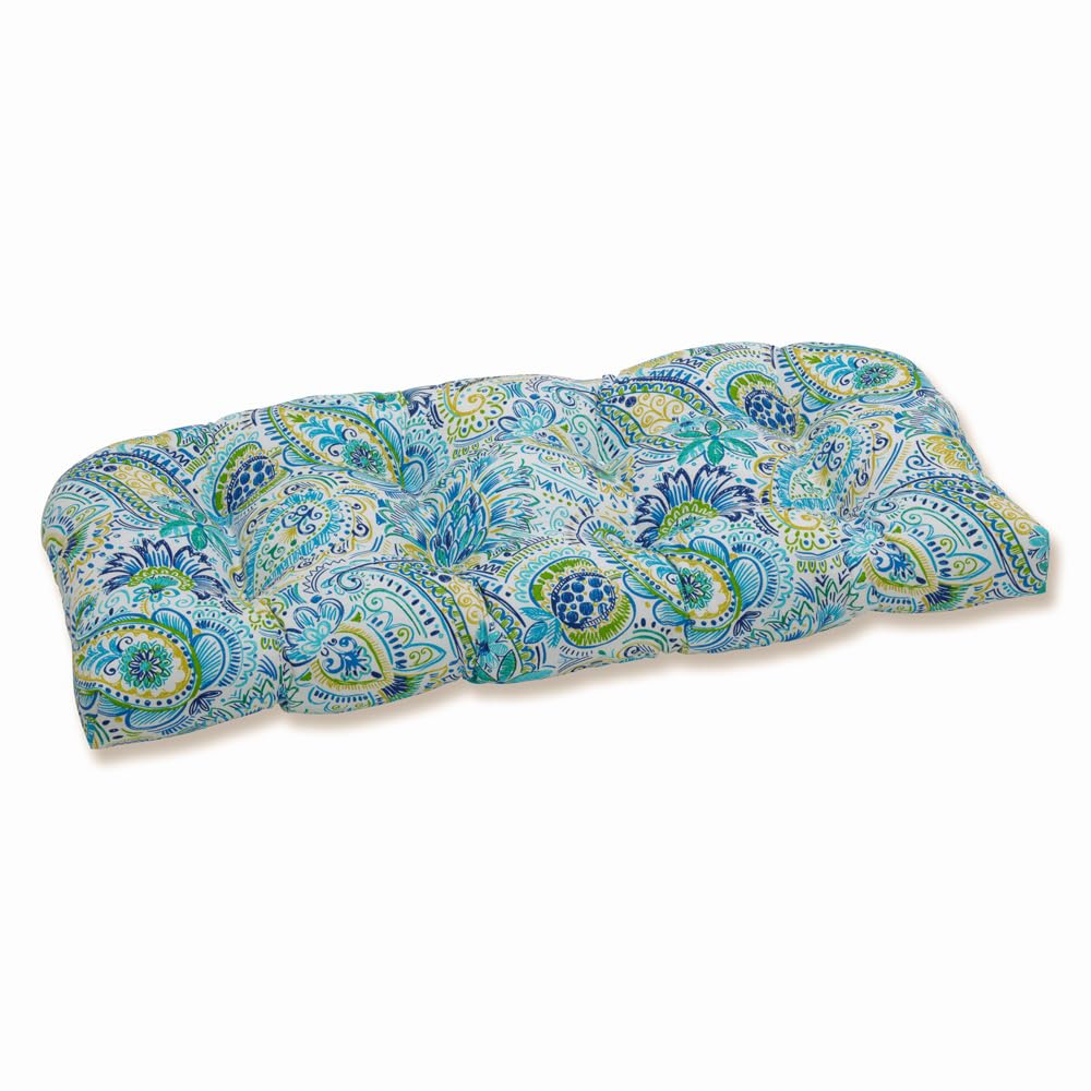 Pillow Perfect front view of paisley cushion showing color and pattern benefit
