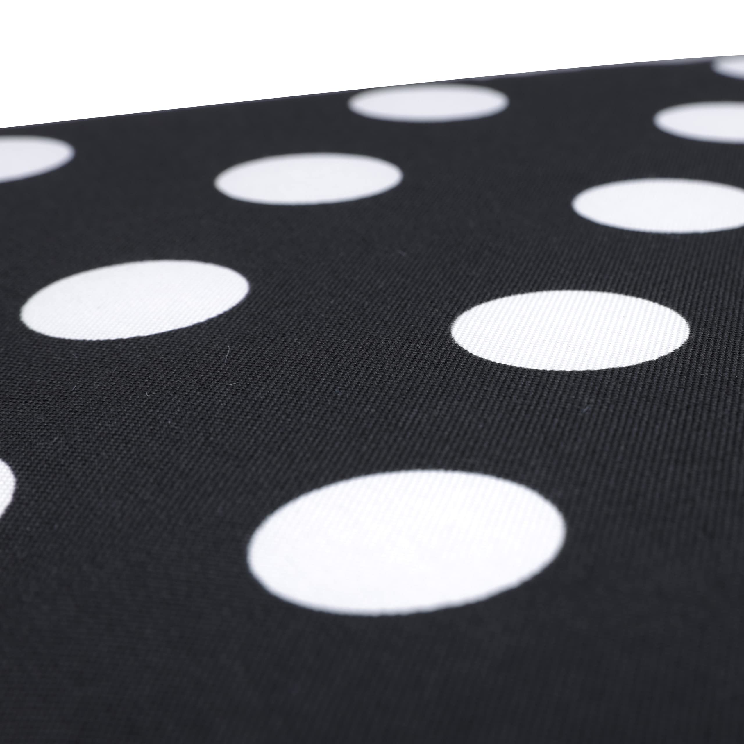 Pillow Perfect close-up of fabric texture and tuft detailing for durable, comfortable seat