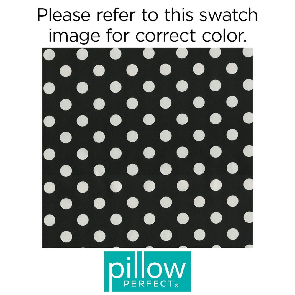 Pillow Perfect next to ruler showing 19-inch size for easy chair compatibility