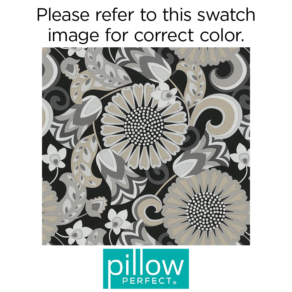 Pillow Perfect Sophia close-up of tie and sewn seam closure for secure, durable use
