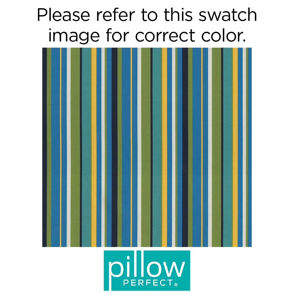 Pillow Perfect close-up of reinforced 14-inch ties highlighting secure attachment