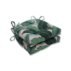 Pillow Perfect front view showing palm-print cushions adding vibrant comfort