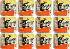 Pine Tree Farms front packaging showing 12 individually wrapped suet cakes for convenience