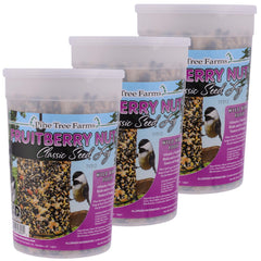Pine Tree Farms front packaging showing FruitBerry Nut 3-pack and product benefit